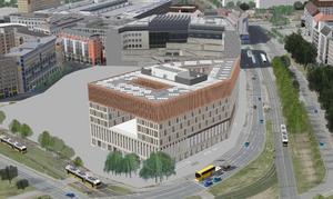 3D-Modell Neues Verwaltungszentrum